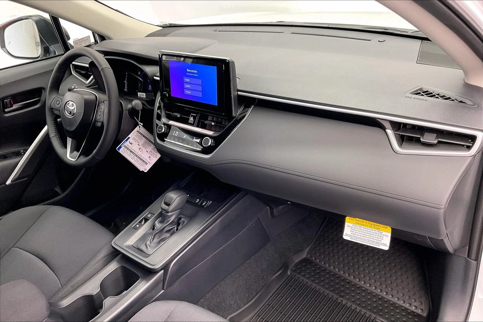 New 2026 Wind Chill Pearl Toyota LE AWD image 6