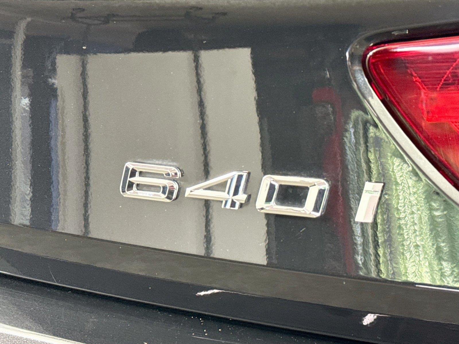Used 2015 Black Sapphire Metallic BMW 640i image 15