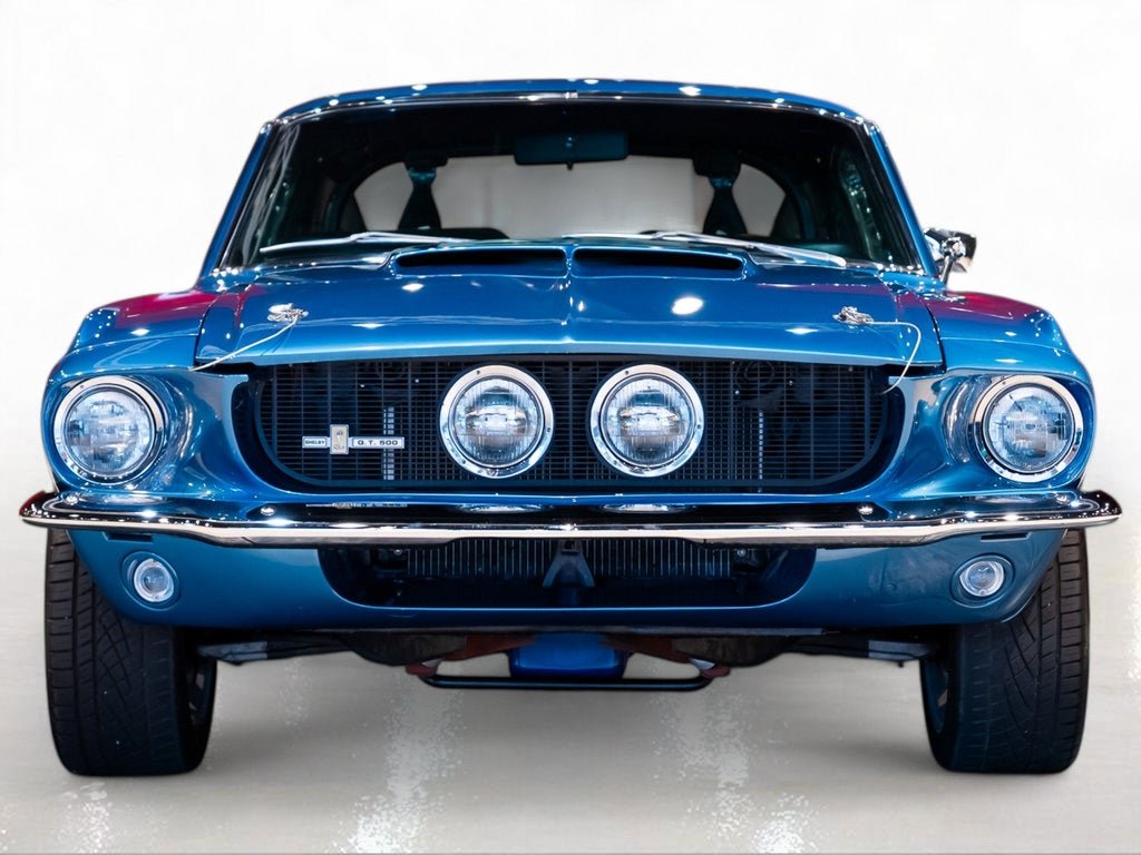 Used 1967 Blue Ford Fastback Restomod image 7