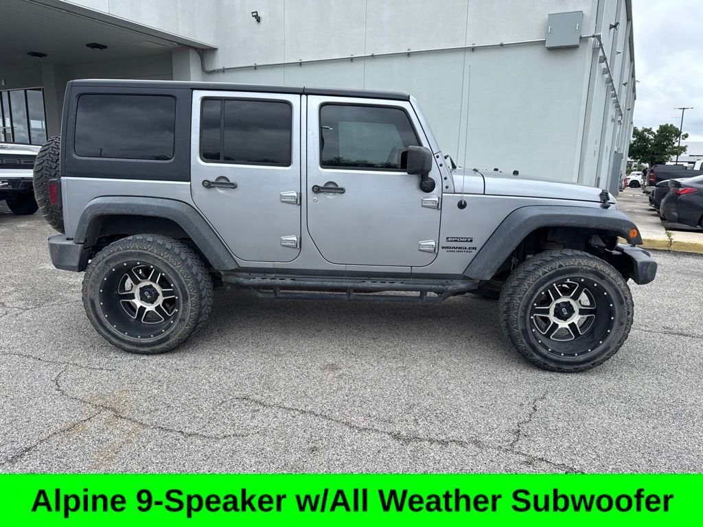 Used 2017 Silver Jeep Unlimited Sport image 7