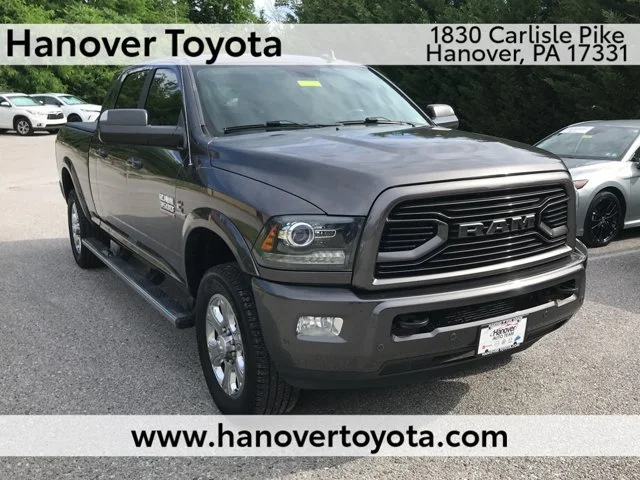 Used 2018 Granite Crystal Metallic Clearcoat Ram Laramie image 1