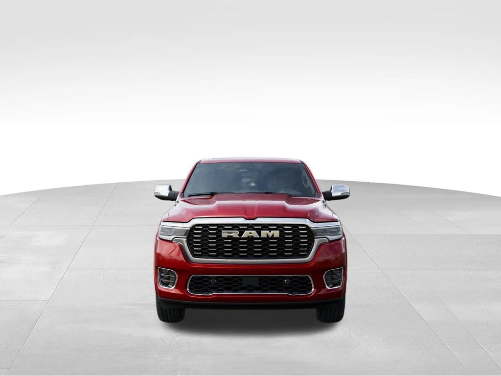 New 2026 Molten Red Pearl-Coat Exterior Paint RAM Tungsten image 7
