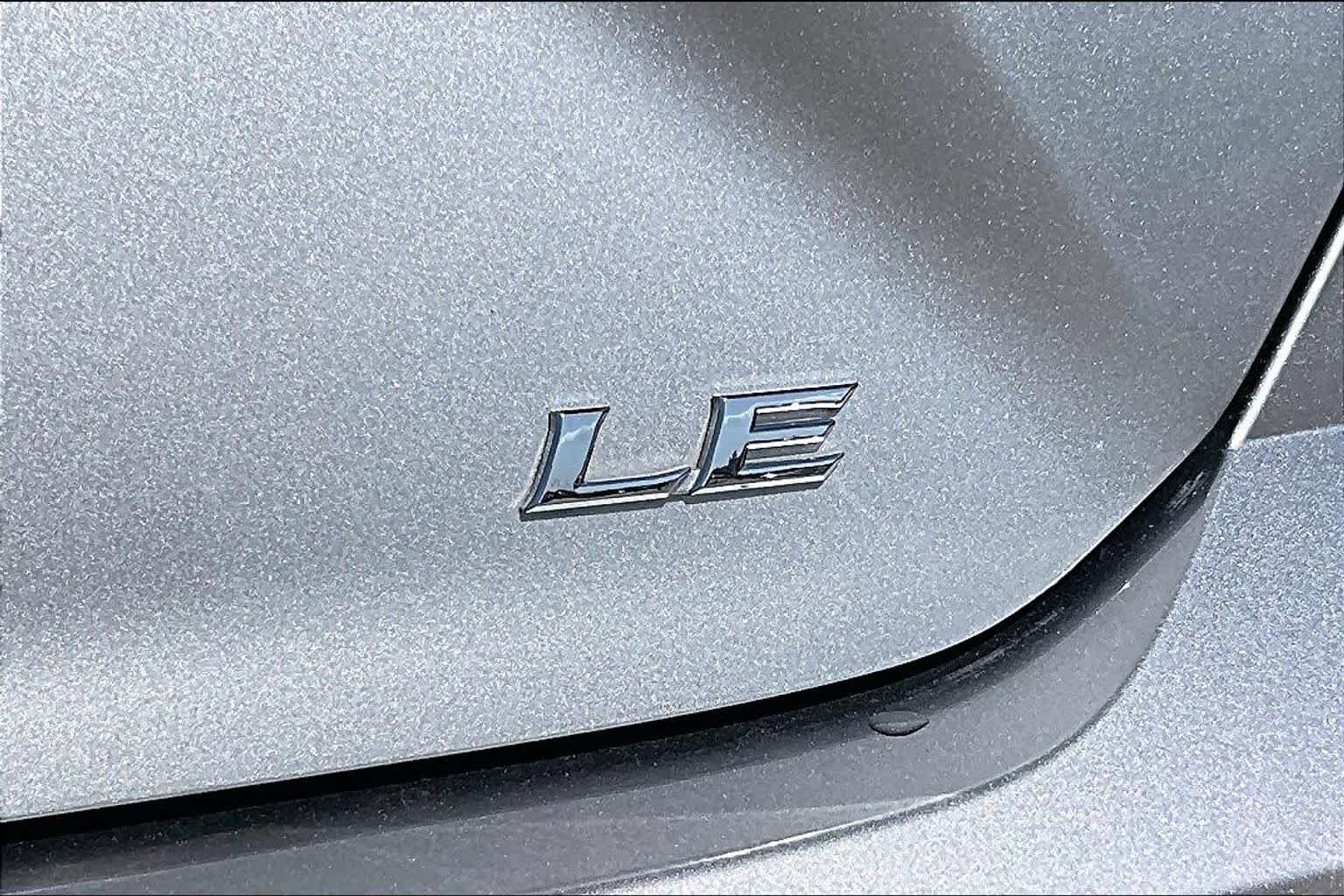Used 2025 Celestial Silver Metallic Toyota LE image 10