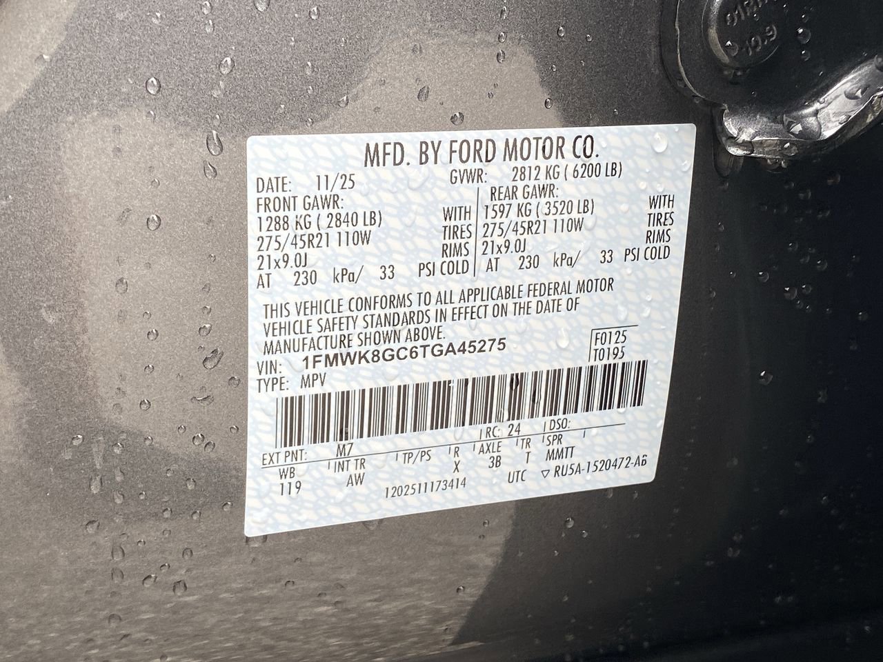 New 2026 Carbonized Gray Metallic Ford ST image 34