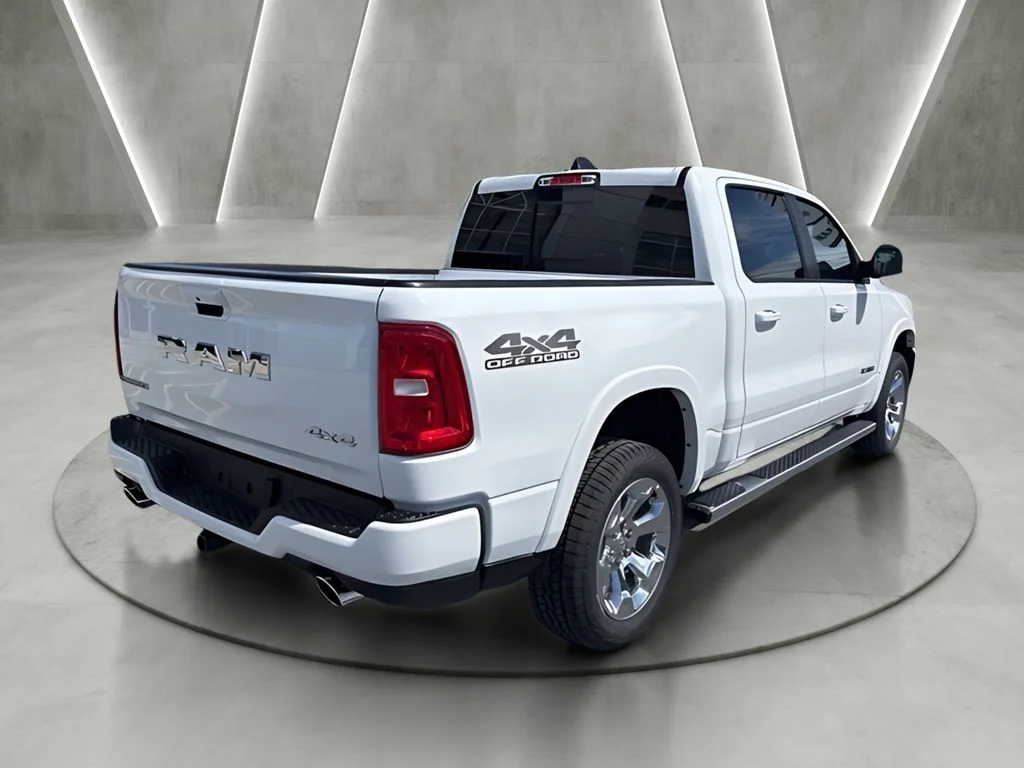 New 2026 Bright White Clear-Coat Exterior Paint RAM Big Horn/Lone Star image 3
