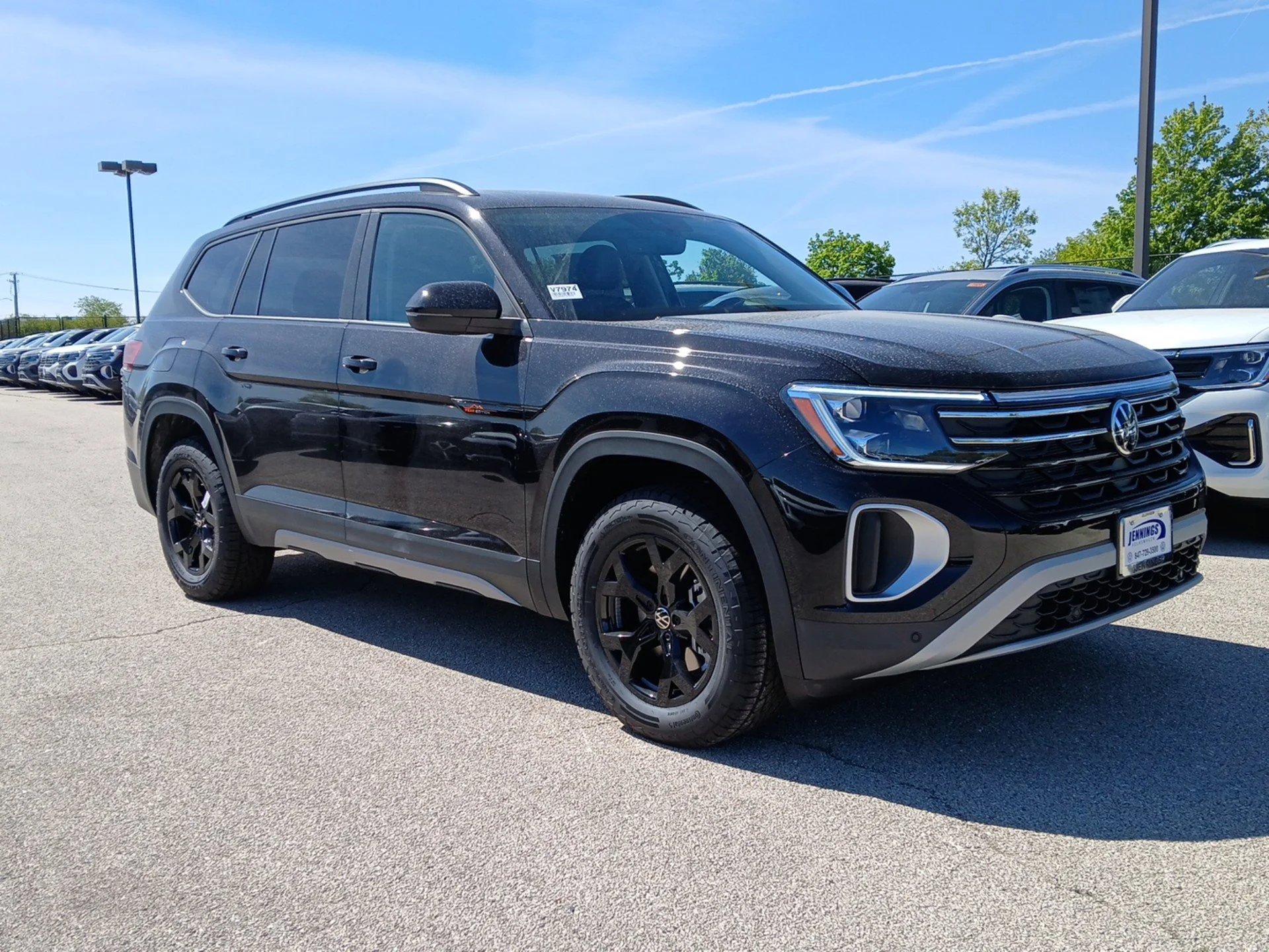 New 2026 Deep Black Pearl Volkswagen 2.0T Peak Edition image 2