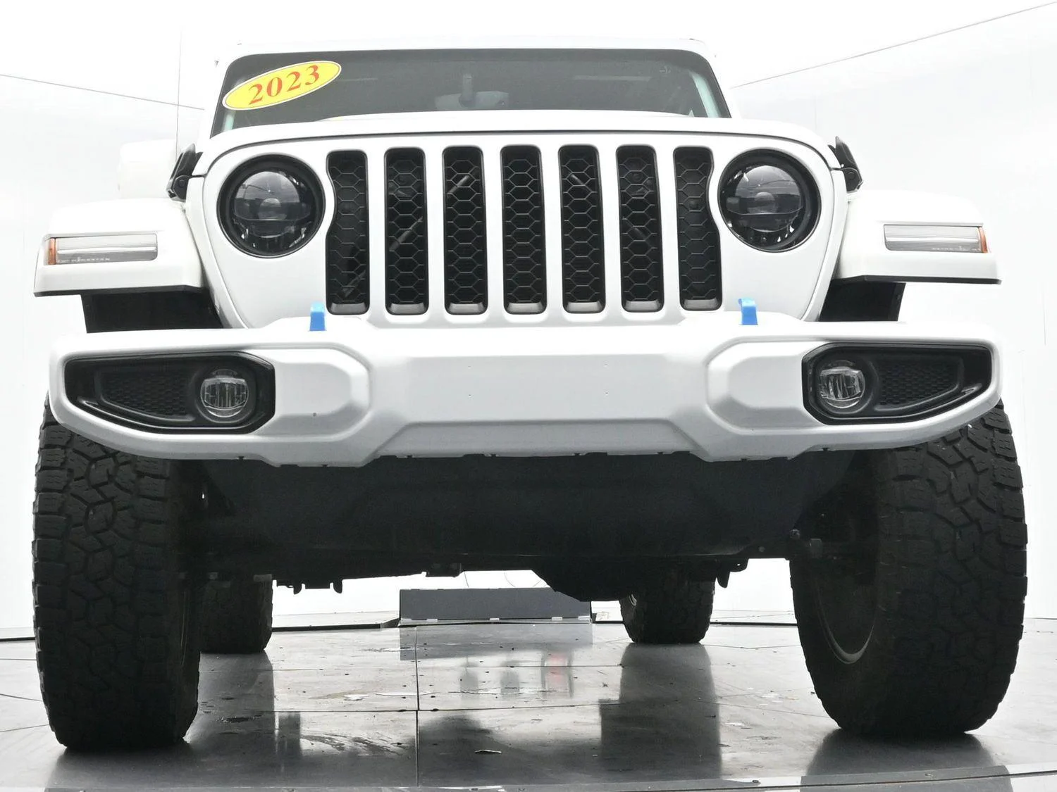 Used 2023 Bright White Clearcoat Jeep Sahara High Altitude image 46