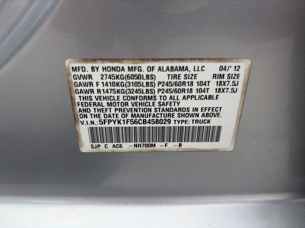 Used 2012 Silver Honda RTL image 36
