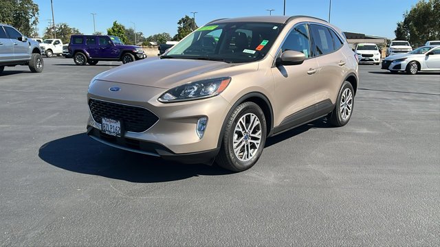 Used 2021 GOLD Ford SEL image 7