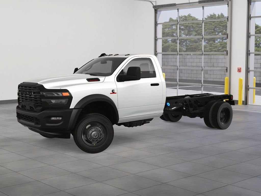 New 2025 Bright White Clearcoat RAM Tradesman image 3