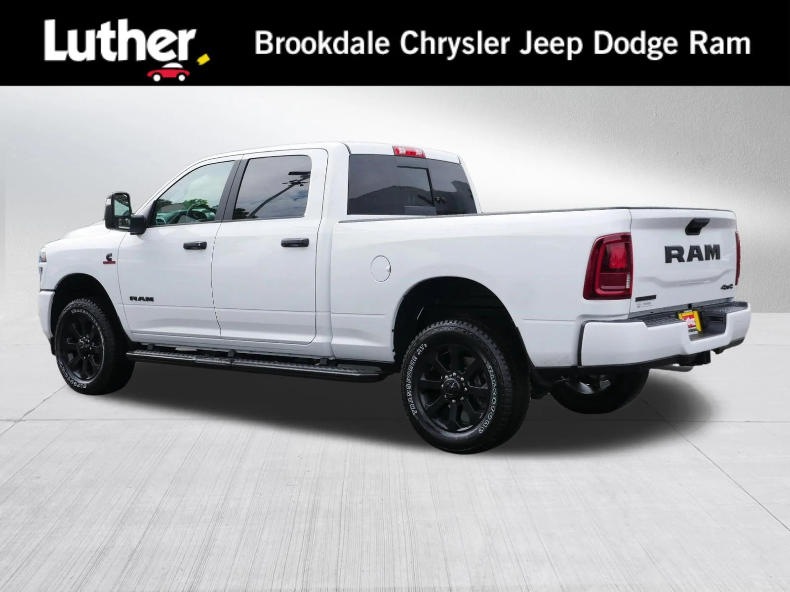 New 2026 Bright White Clear-Coat Exterior Paint RAM Big Horn image 1