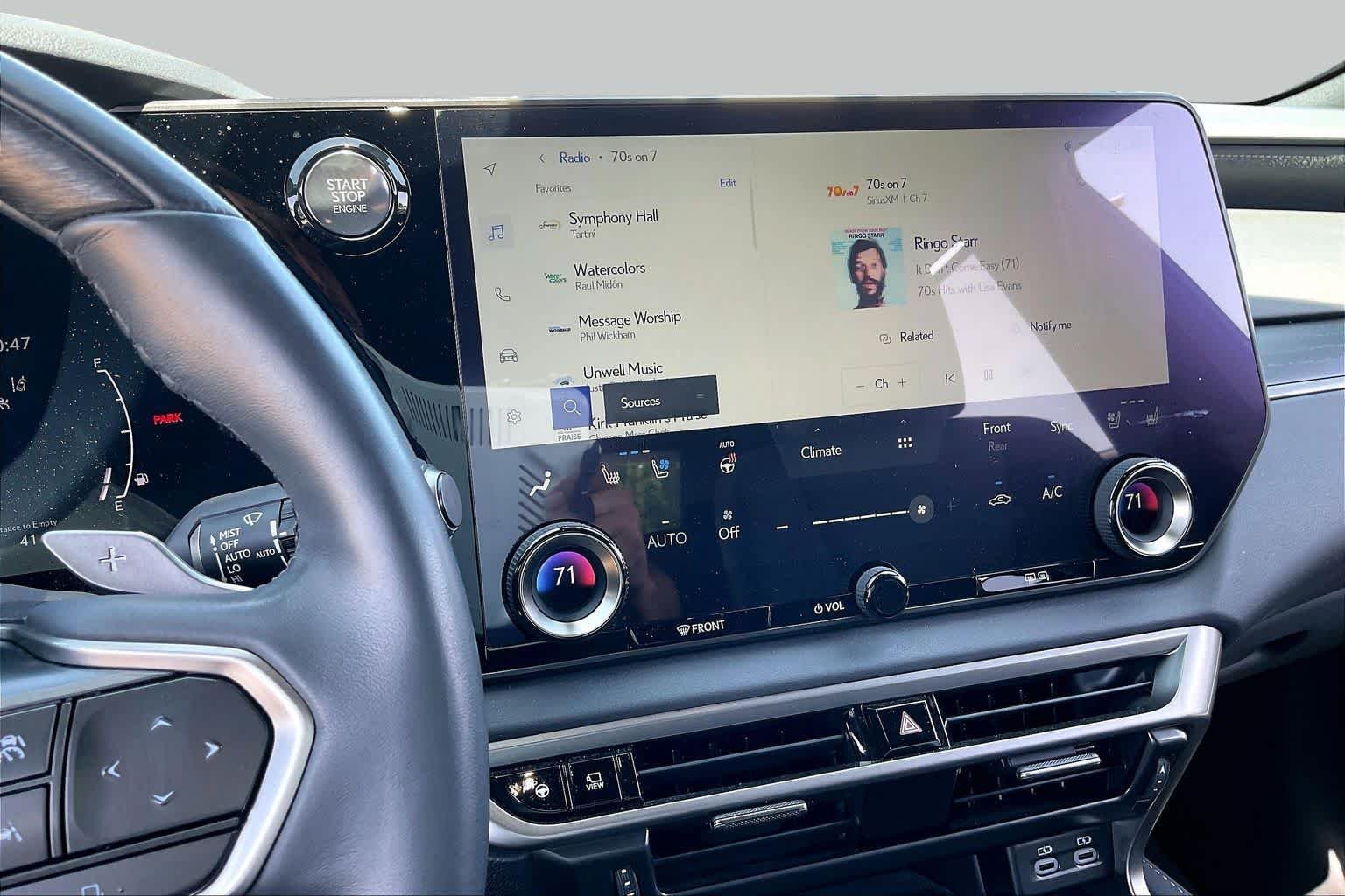 Used 2023 Nebula Gray Pearl Lexus Luxury image 6