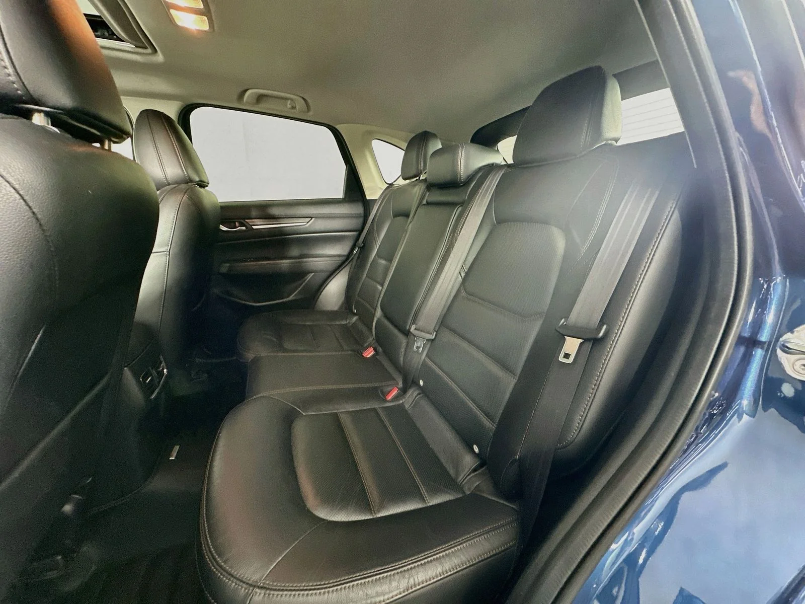 Used 2021 Eternal Blue Mica Mazda Grand Touring Blind Spot Sunroof Bose Sound image 26