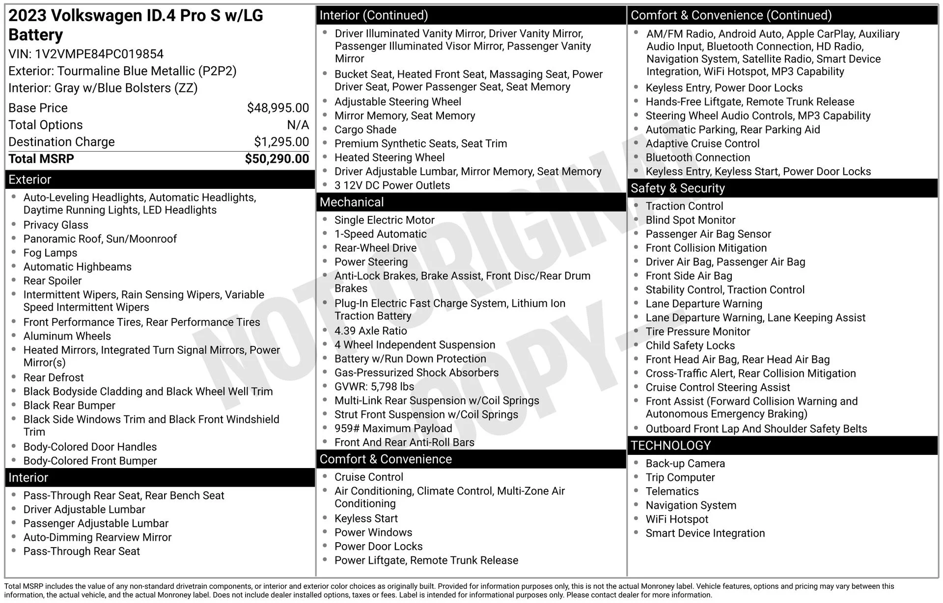 2023 Volkswagen ID.4 PRO S LG's photo