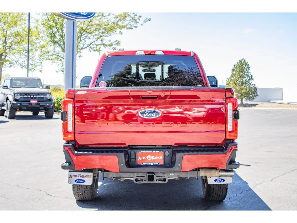 Used 2023 Rapid Red Metallic Tinted Clearcoat Ford LARIAT image 7