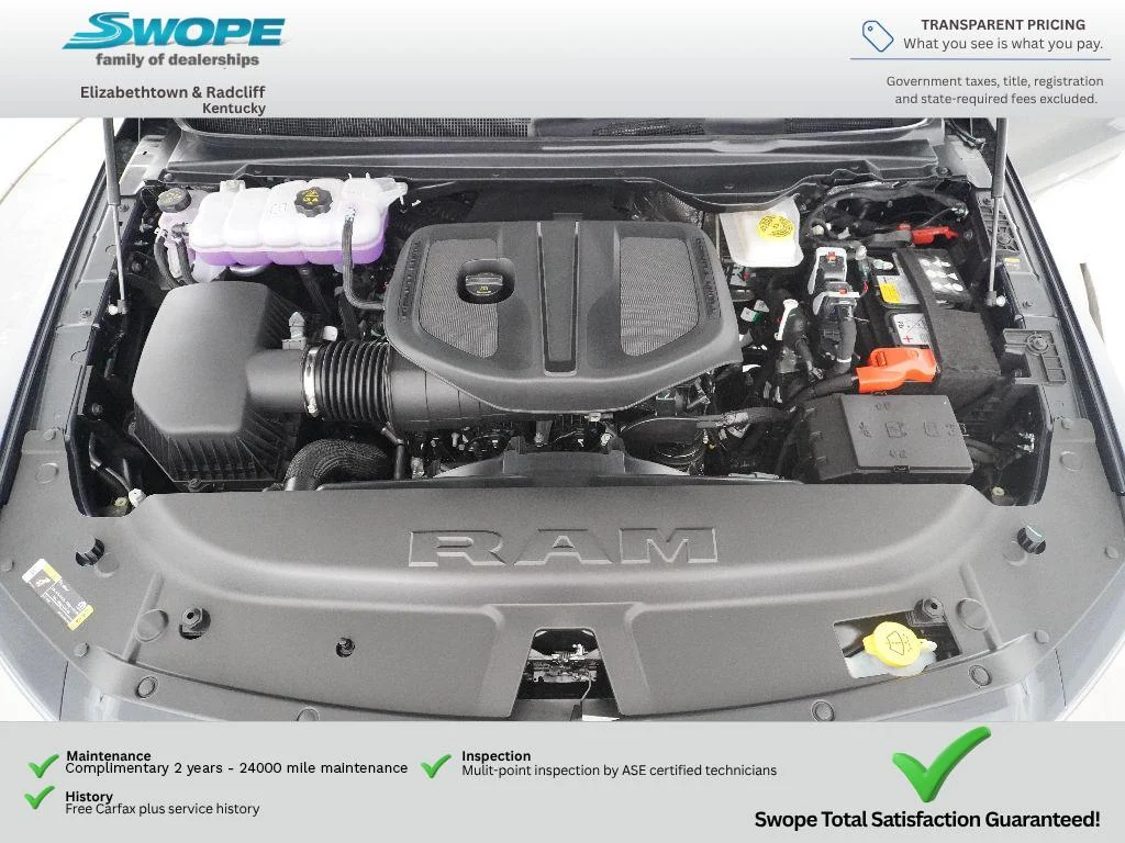 New 2026 Forged Blue Metallic Exterior Paint RAM Big Horn image 23