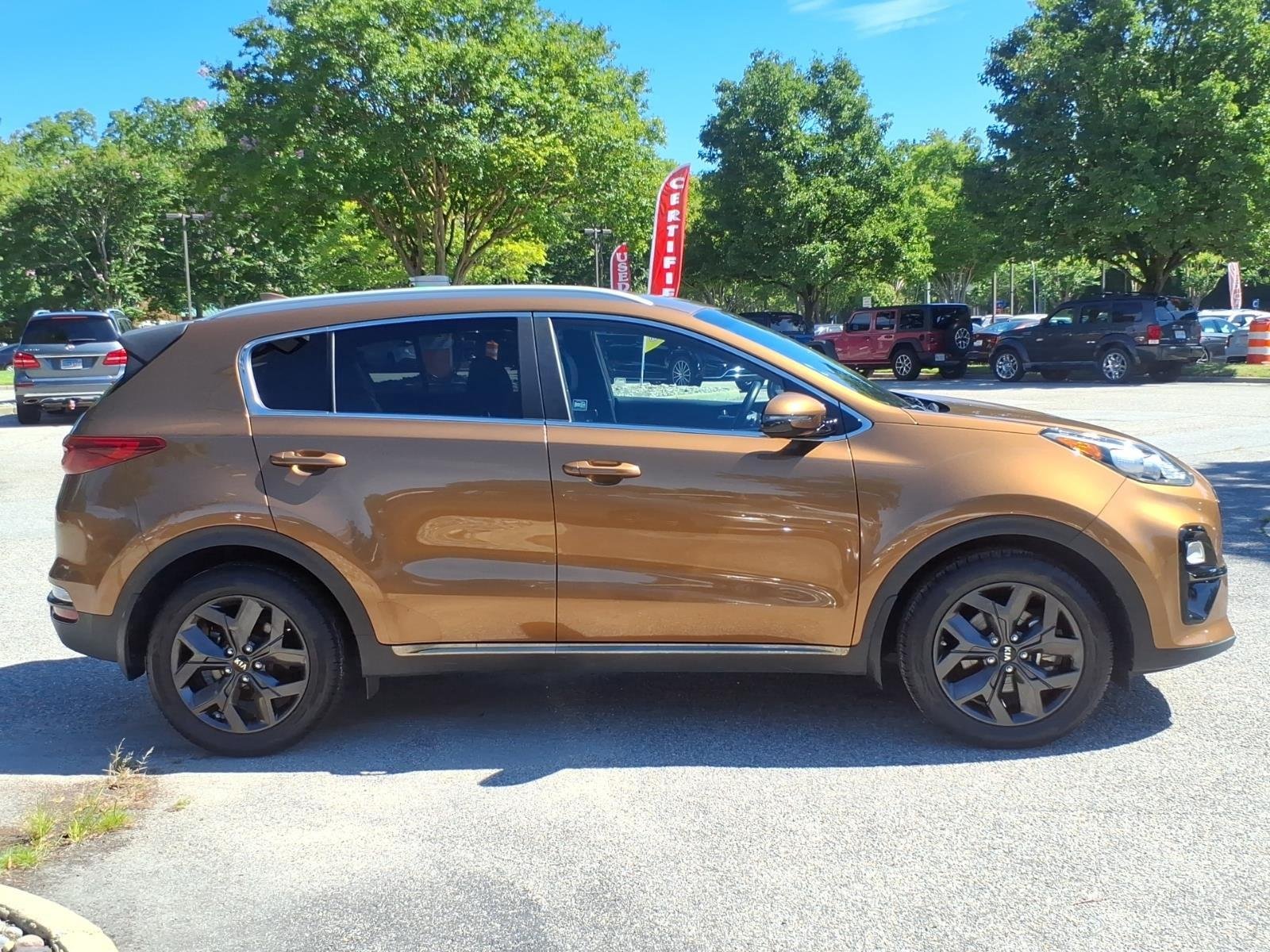 Used 2020 Burnished Copper Kia S image 7
