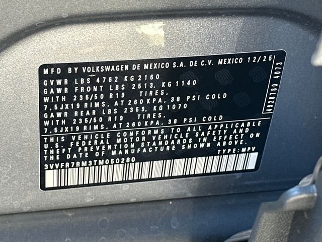 New 2026 Silver Volkswagen 2.0T SE image 34