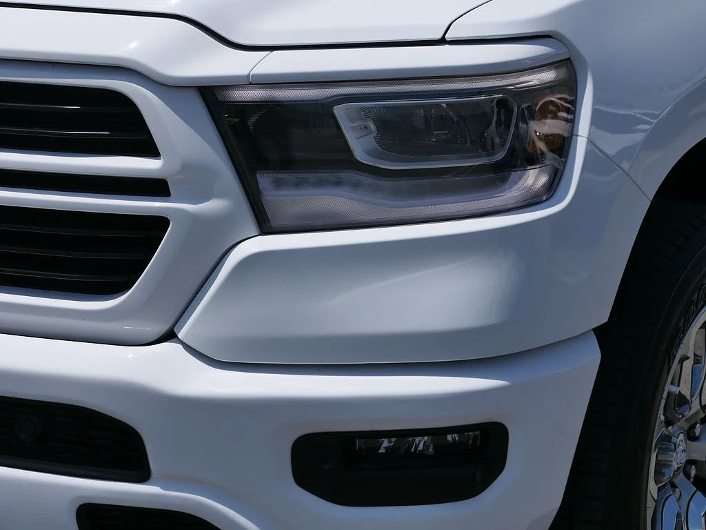 Used 2024 Bright White Clear Coat Ram Laramie image 9