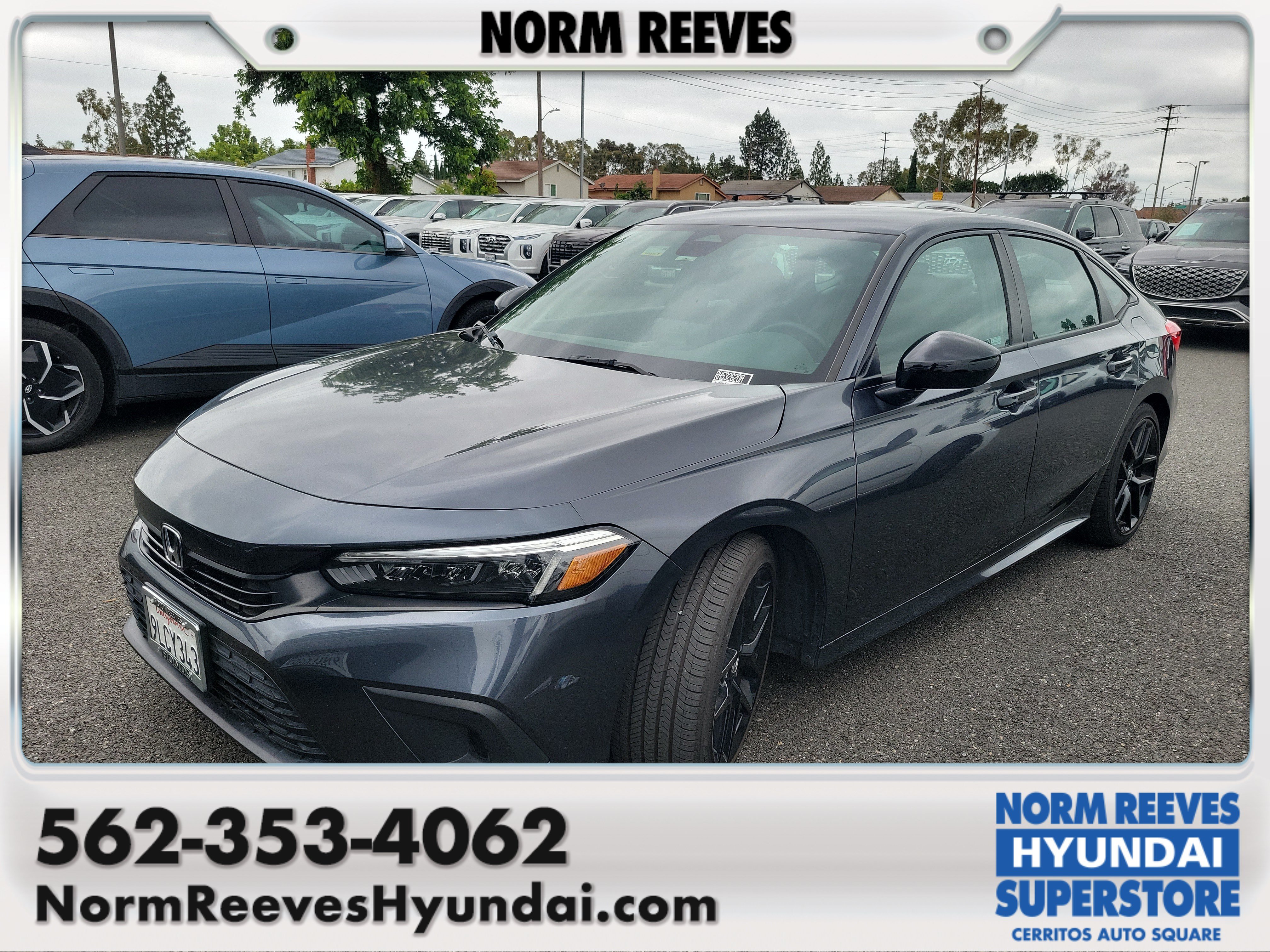 Used 2024 Meteorite Gray Metallic Honda Sport image 1