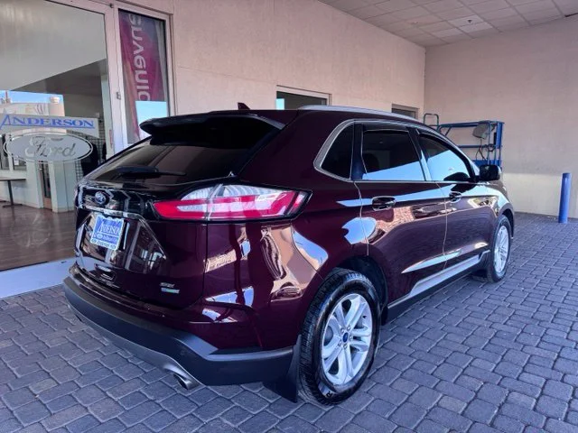 Certified Used 2020 Burgundy Ford SEL image 5