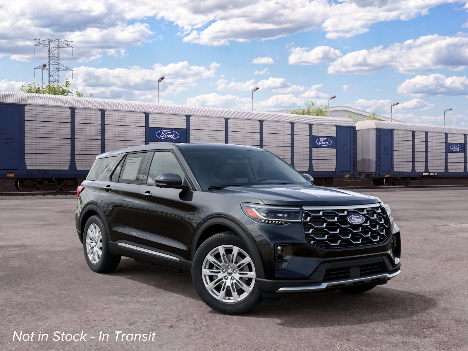 New 2027 Black Ford Platinum image 4