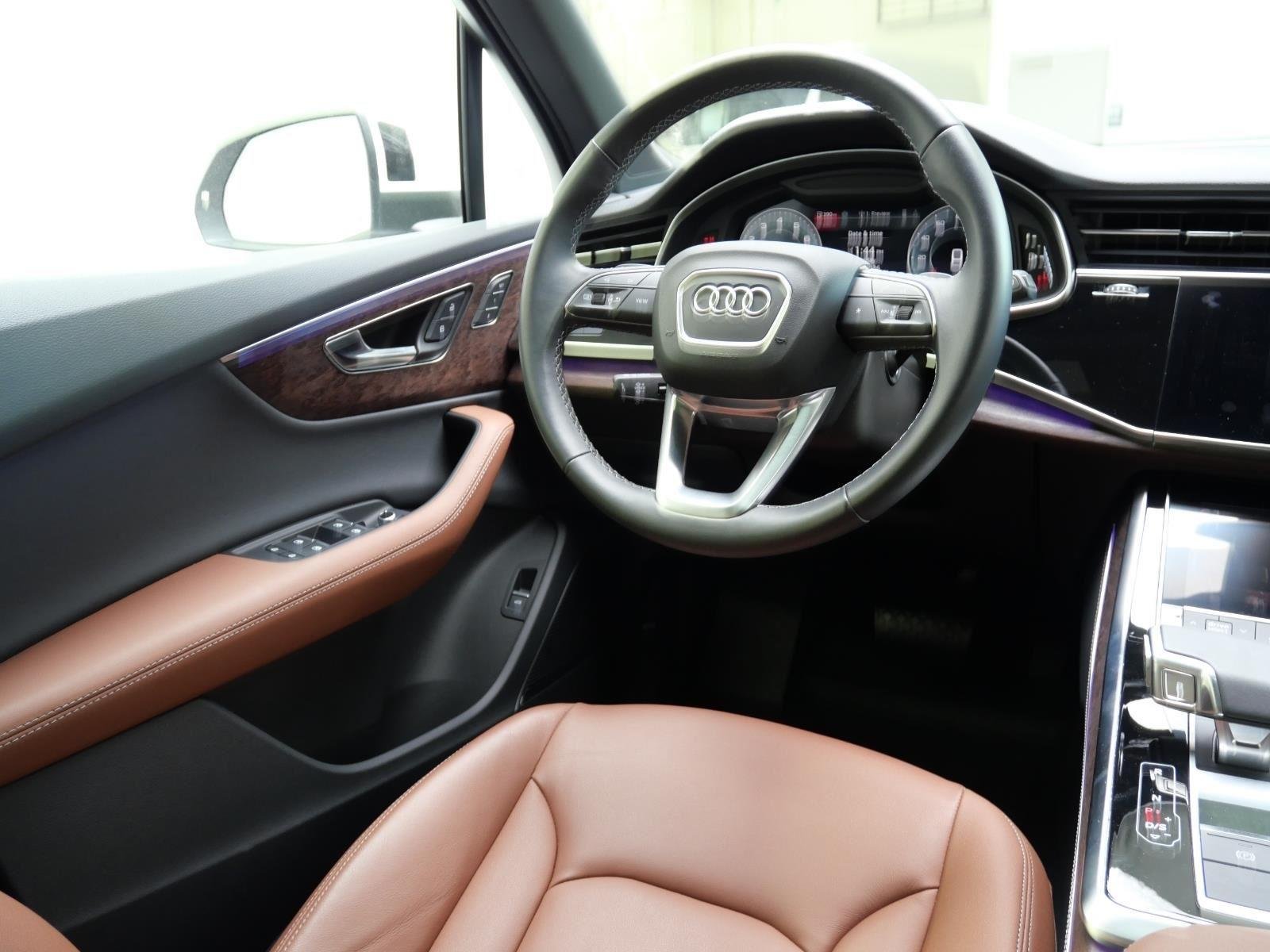 Used 2025 Glacier White Metallic Audi Premium Plus image 32