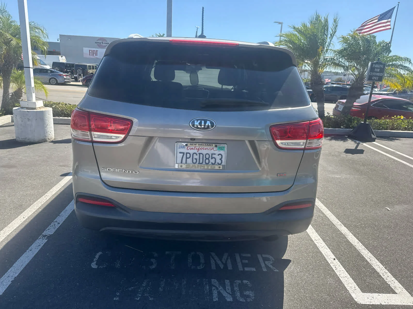 Used 2016 Titanium Silver Kia LX image 3