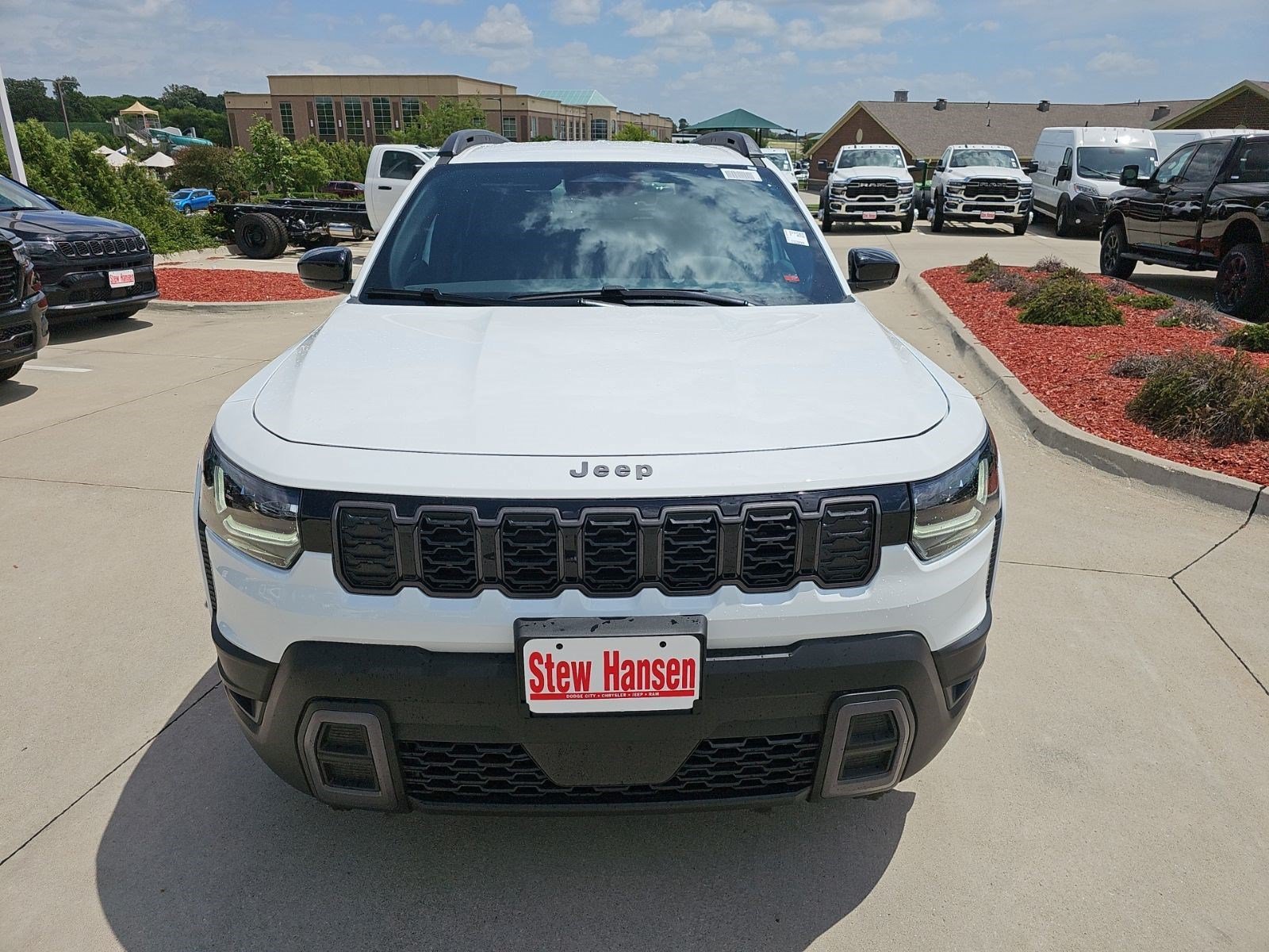 New 2026 Bright White Clearcoat Jeep Limited image 8