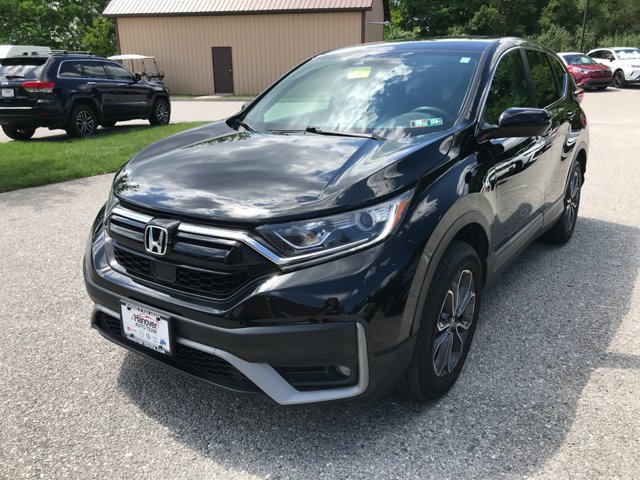 Used 2022 Crystal Black Pearl Honda EX image 4