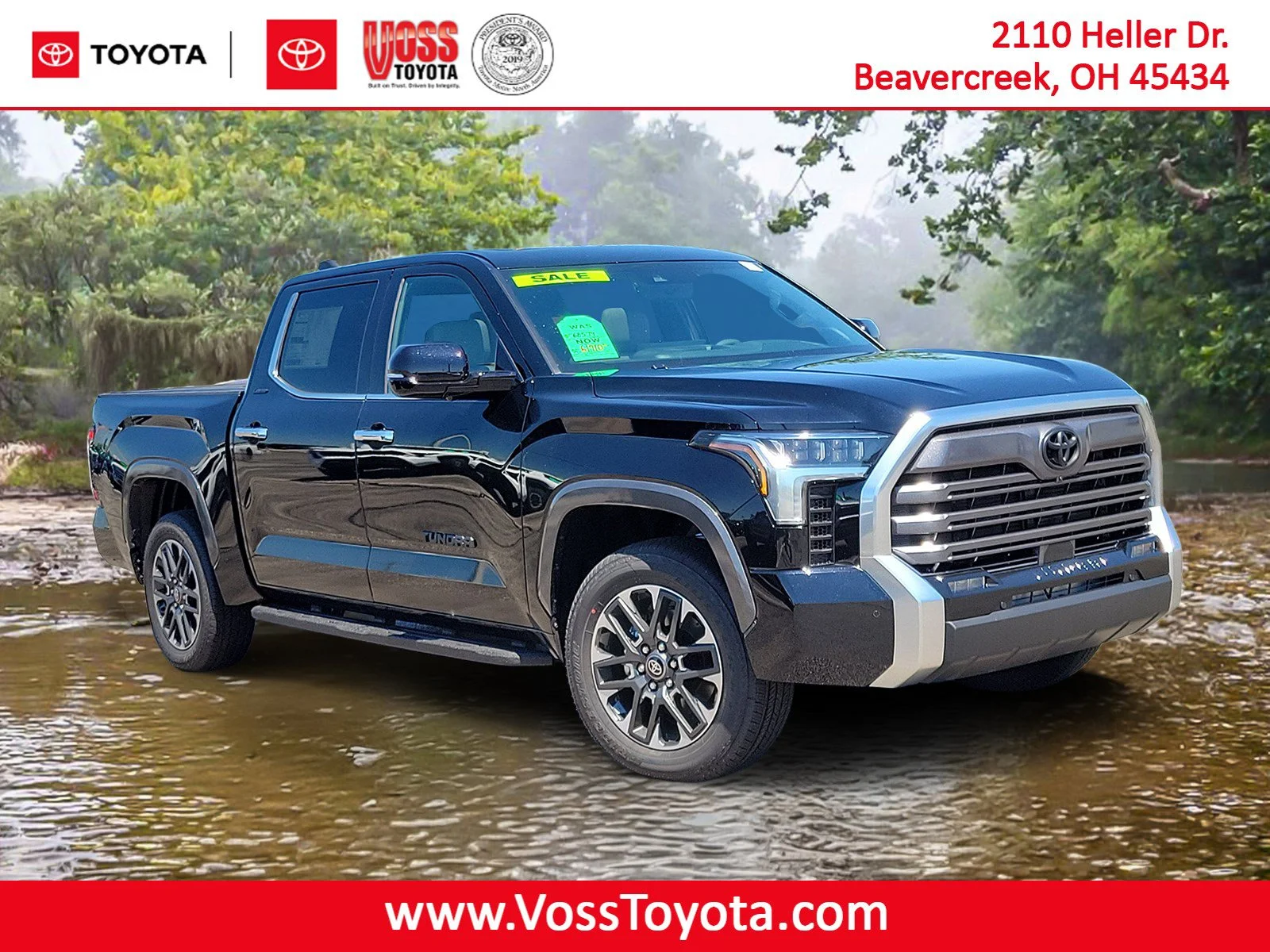 New 2026 Midnight Black Metallic Toyota Limited CrewMax 5.5