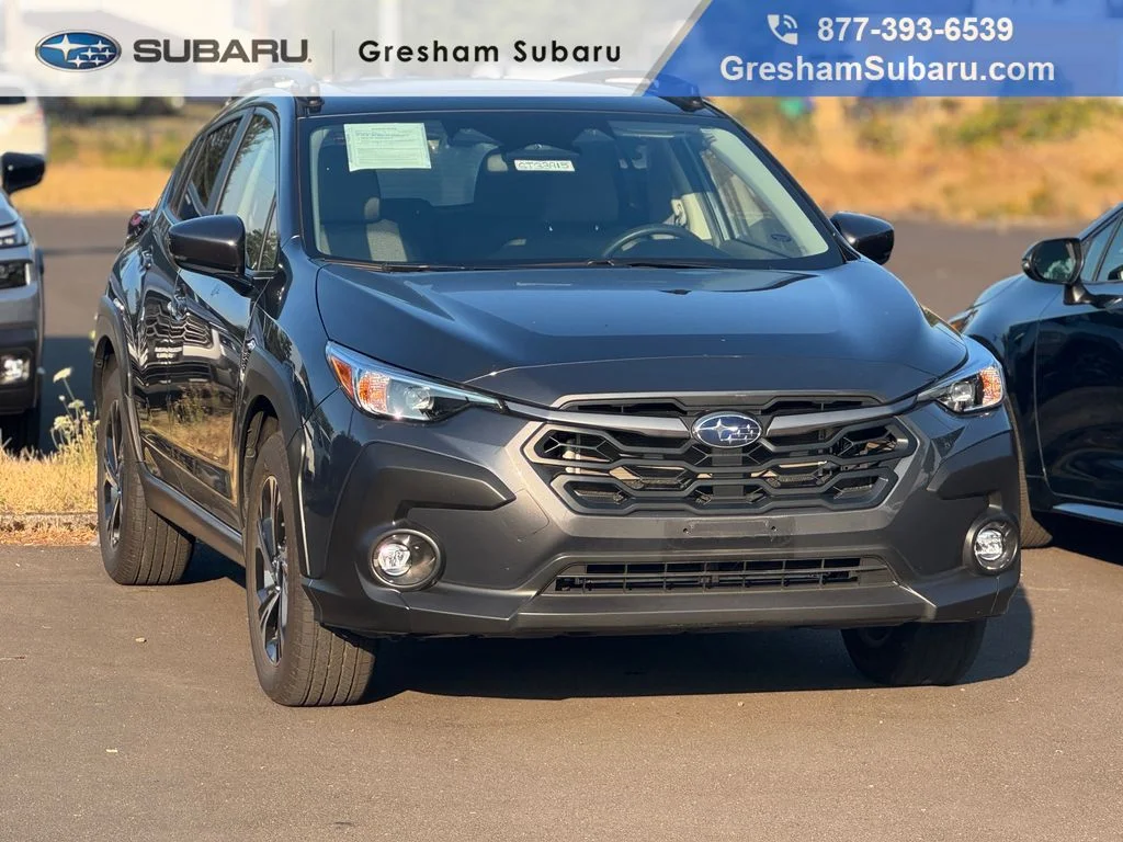 Used 2024 Magnetite Gray Metallic Subaru Premium image 1