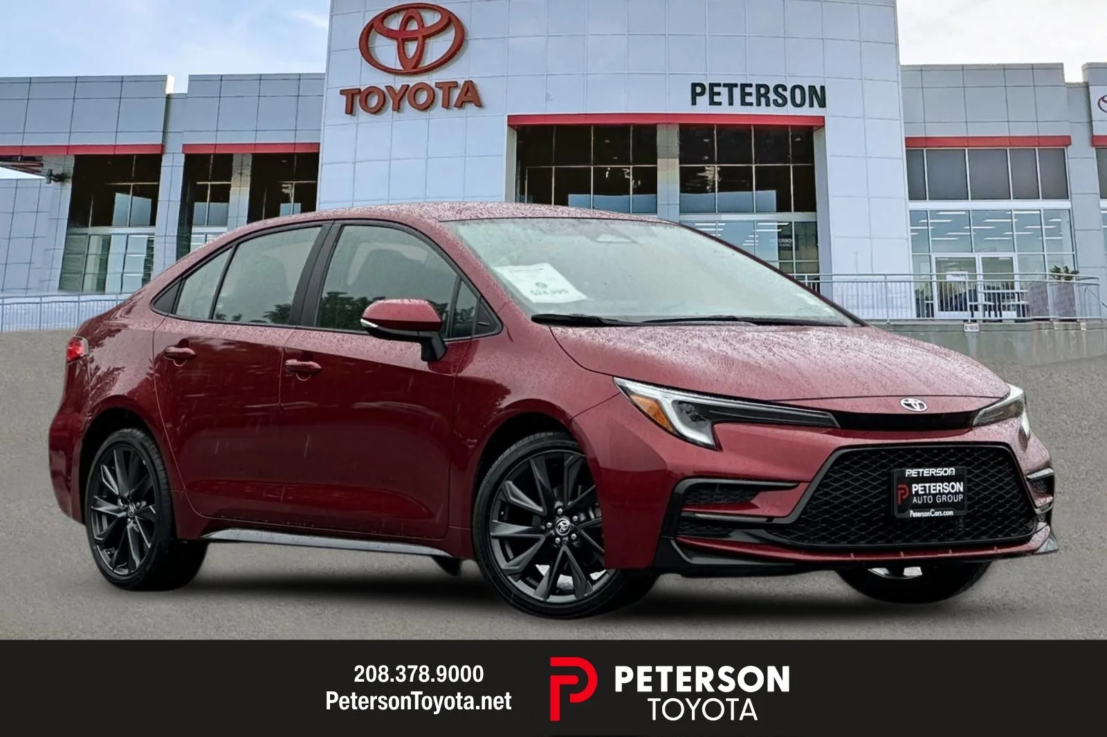 Used 2024 Red Toyota SE image 1