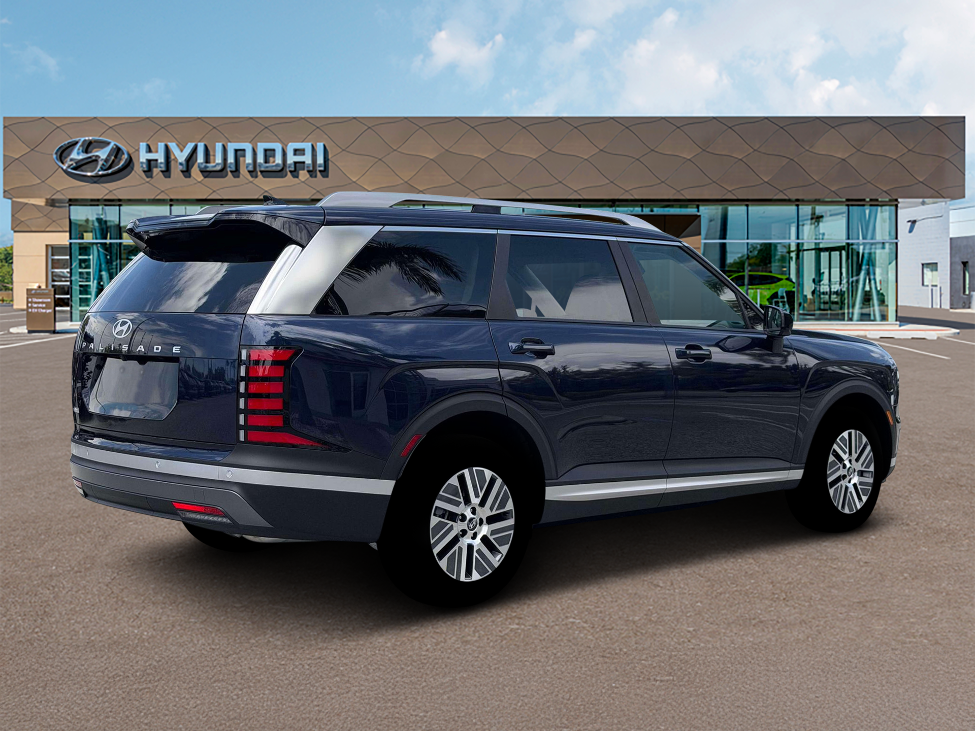 New 2026 Blue Hyundai Blue SEL 7P image 8
