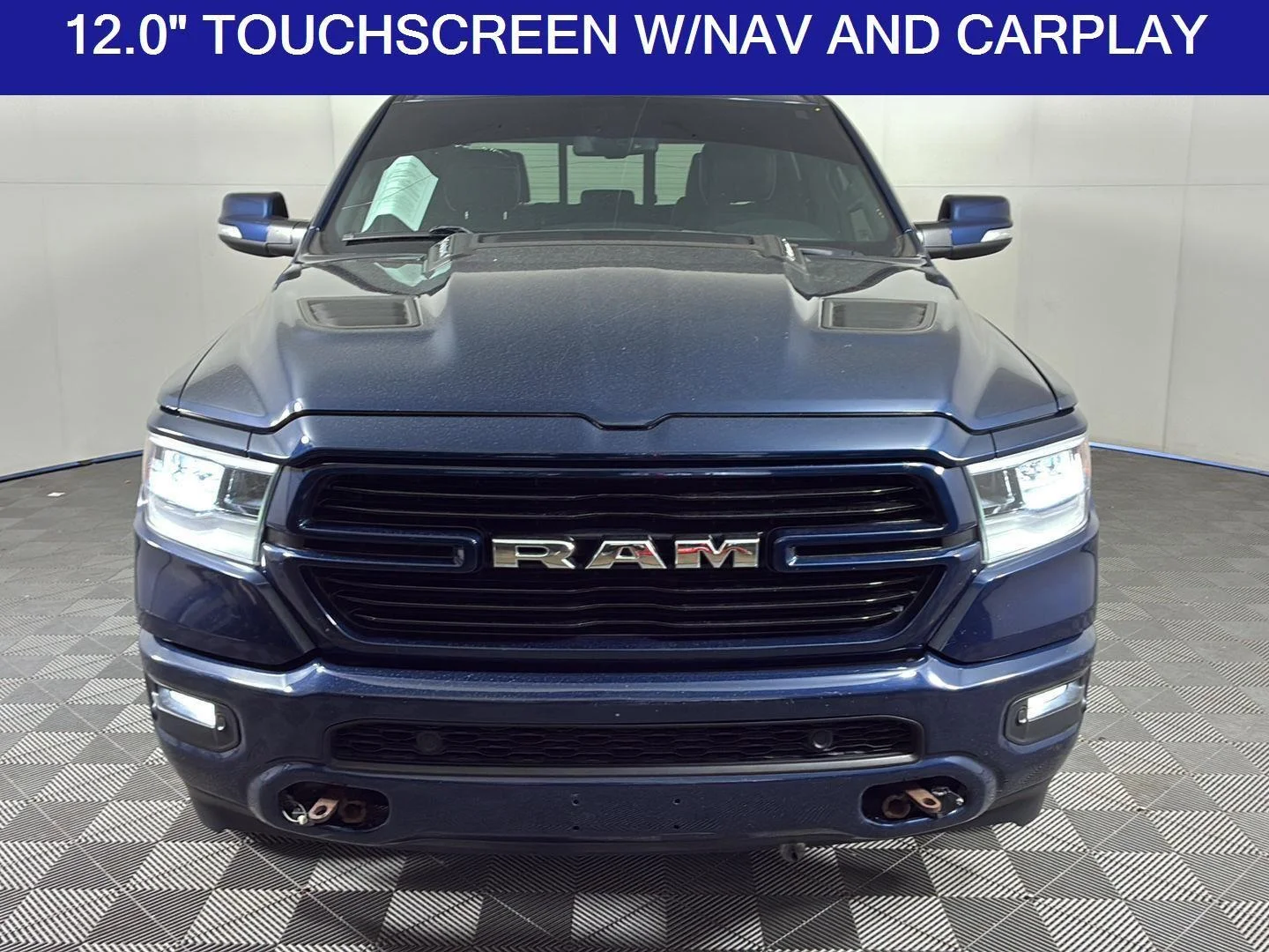 Used 2020 Patriot Blue Pearlcoat Ram Laramie image 4