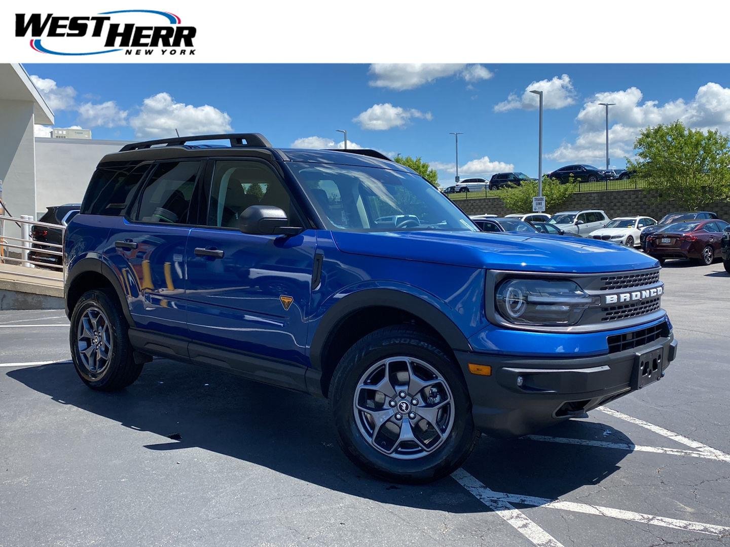 Used 2024 Atlas Blue Ford Badlands image 1
