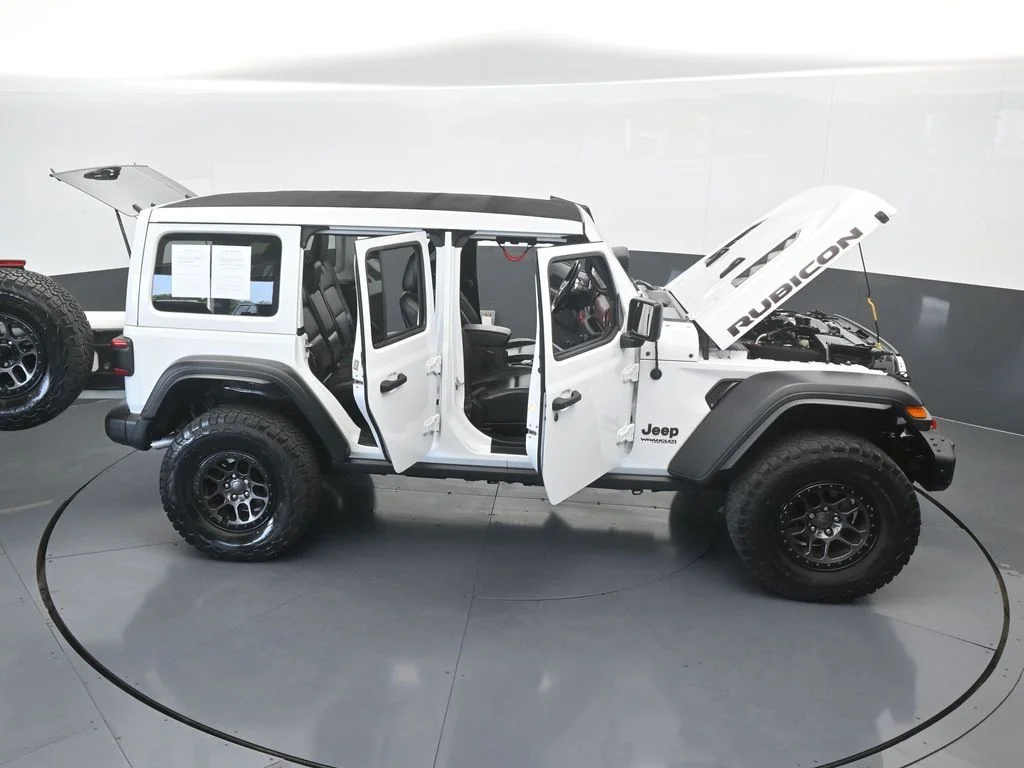 Used 2022 Bright White Clearcoat Jeep Unlimited Rubicon image 72