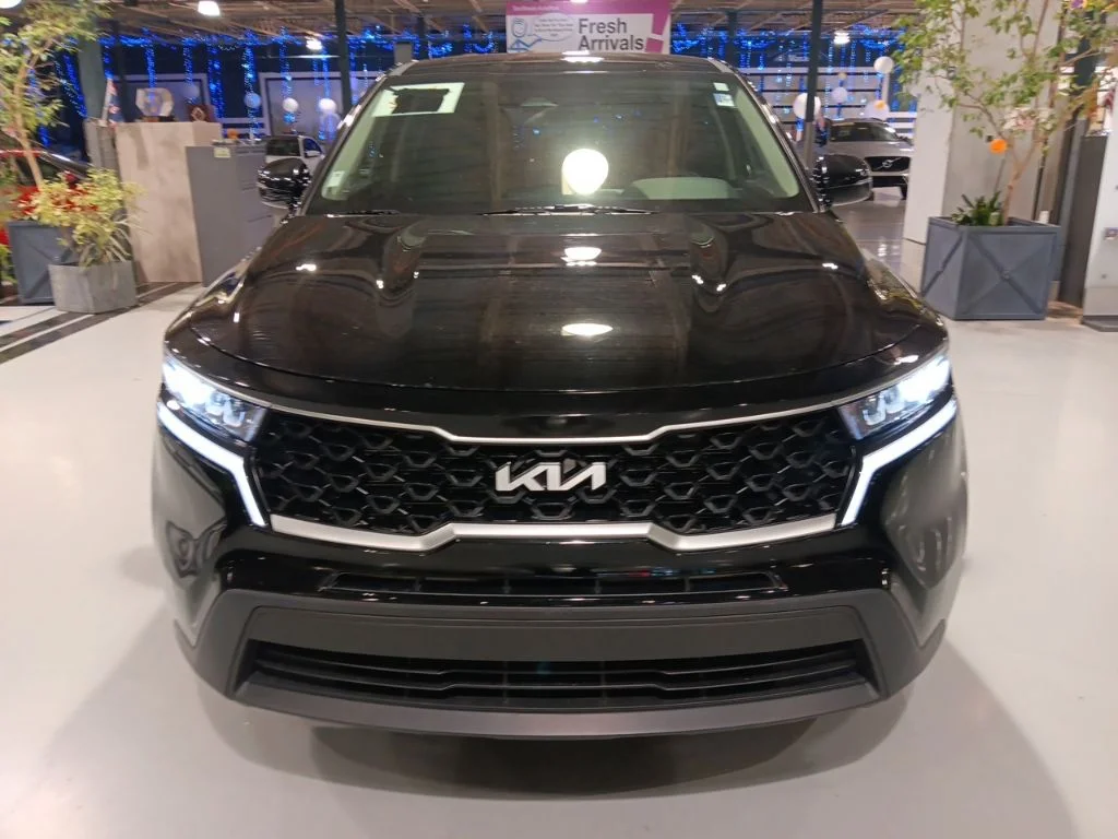 Used 2023 Ebony Black Kia LX image 3