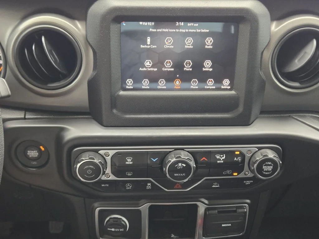 Used 2023 Black Jeep 2-Door Sport 4x4 image 16