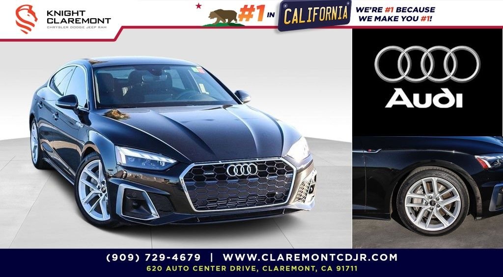 Used 2023 Black Metallic Audi 45 S line Premium image 1