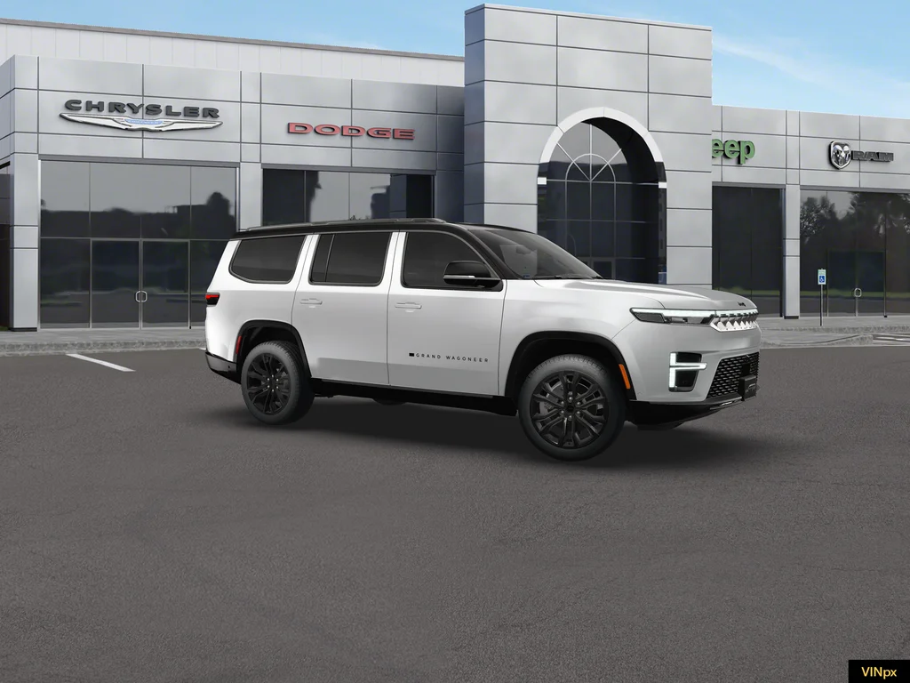 New 2026 Bright White Clear-Coat Exterior Paint Jeep Summit image 9