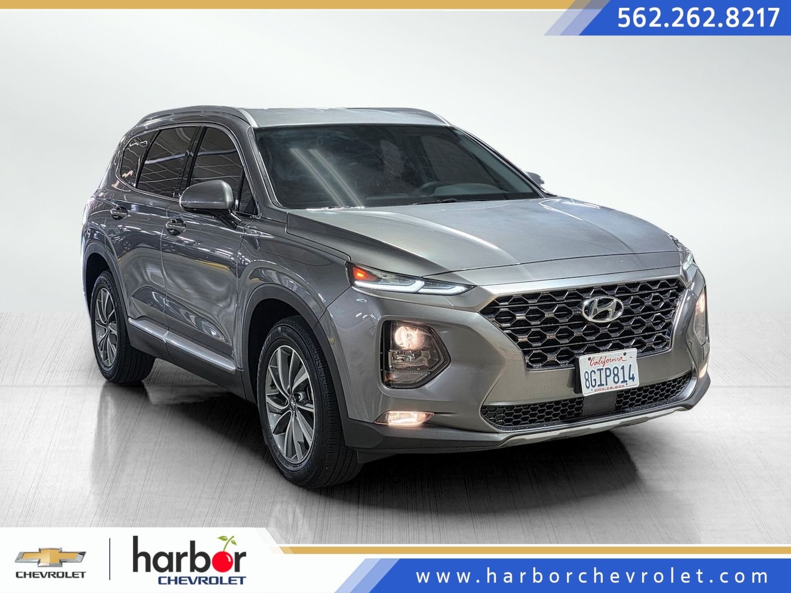 Used 2019 Machine Gray Hyundai SEL Plus image 1