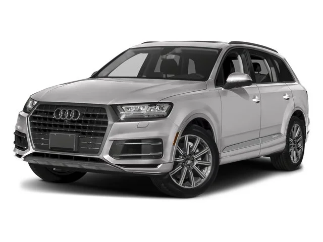 Used 2018 White Audi Q7 image 1
