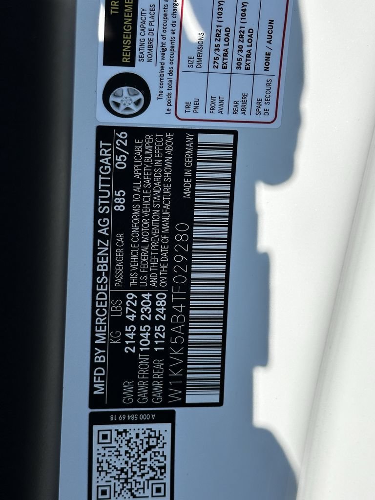 New 2026 MANUFAKTUR Moonlight White Metallic Mercedes-Benz AMG® SL 43 image 64
