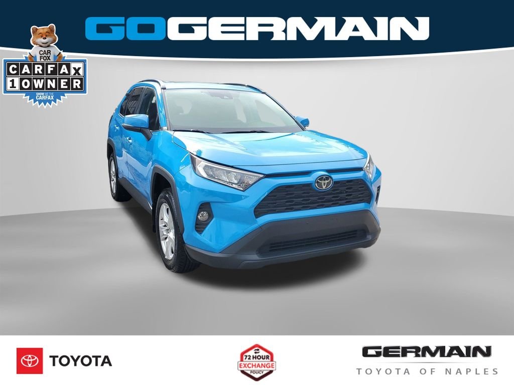 Used 2019 Blue Toyota XLE image 5