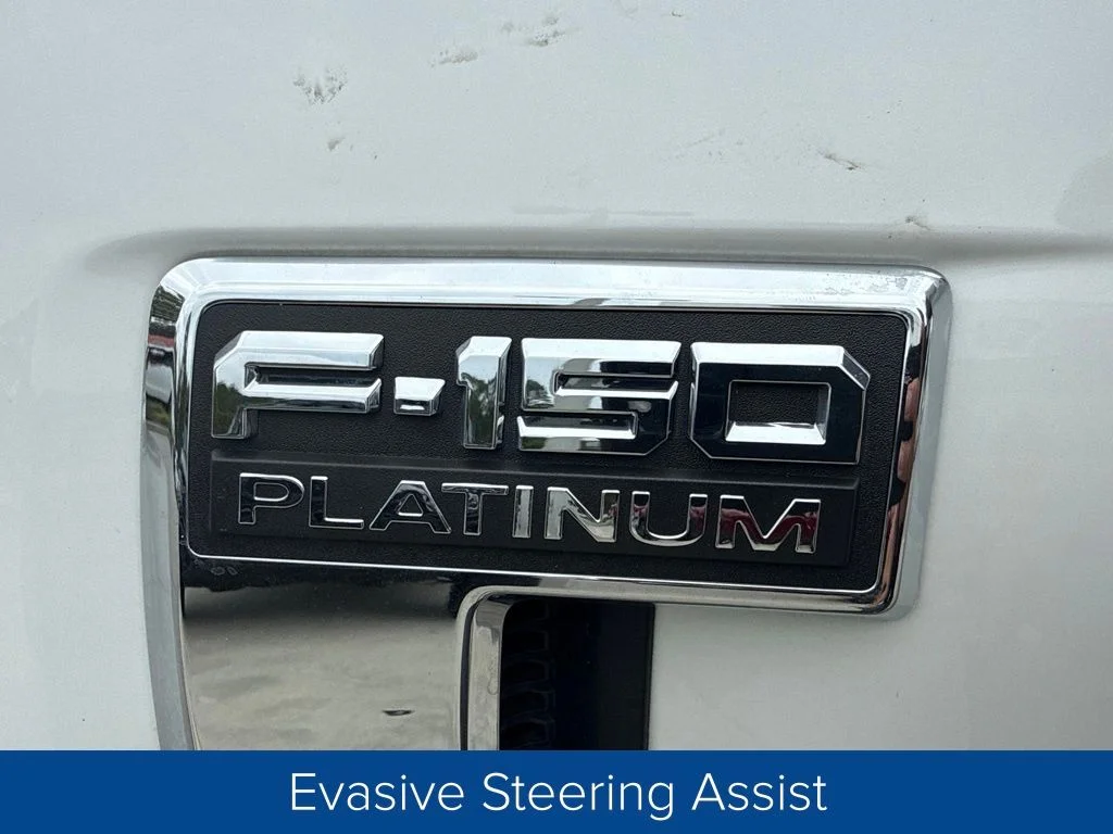 Used 2023 White Metallic Ford Platinum image 8