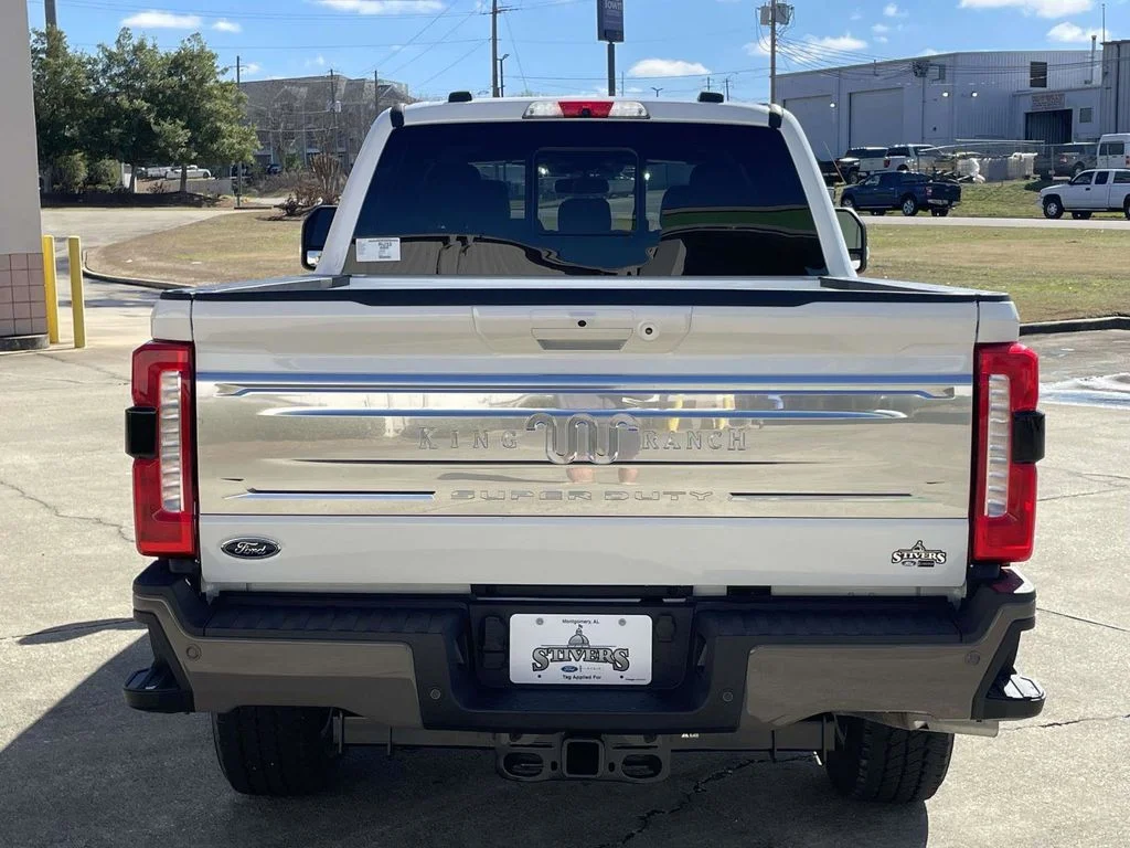 New 2026 Star White Metallic Tri-Coat Ford F-350® King Ranch® image 4