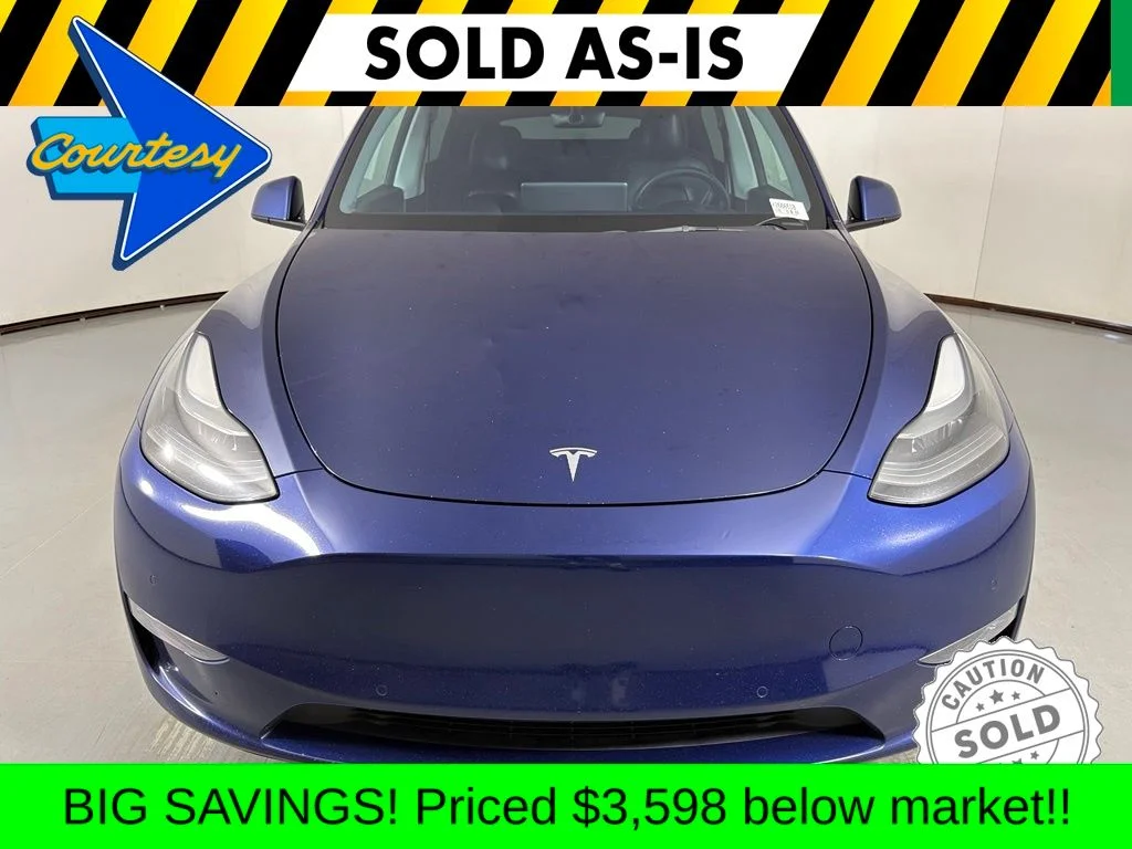 Used 2021 Blue Tesla Performance image 3