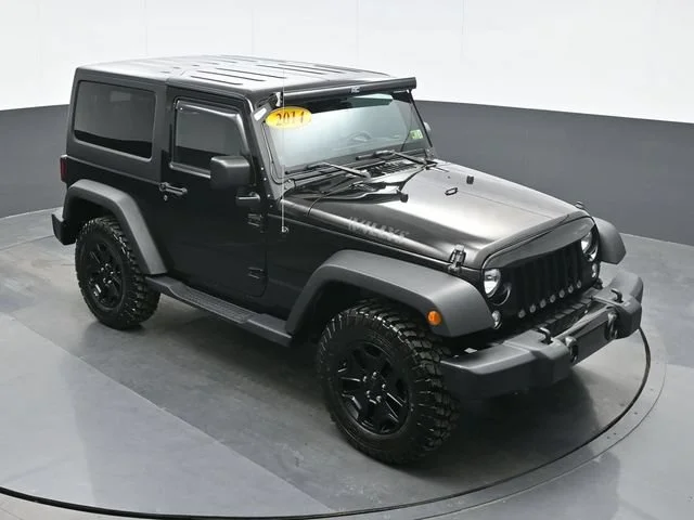 Used 2014 Black Jeep Willys Wheeler image 14