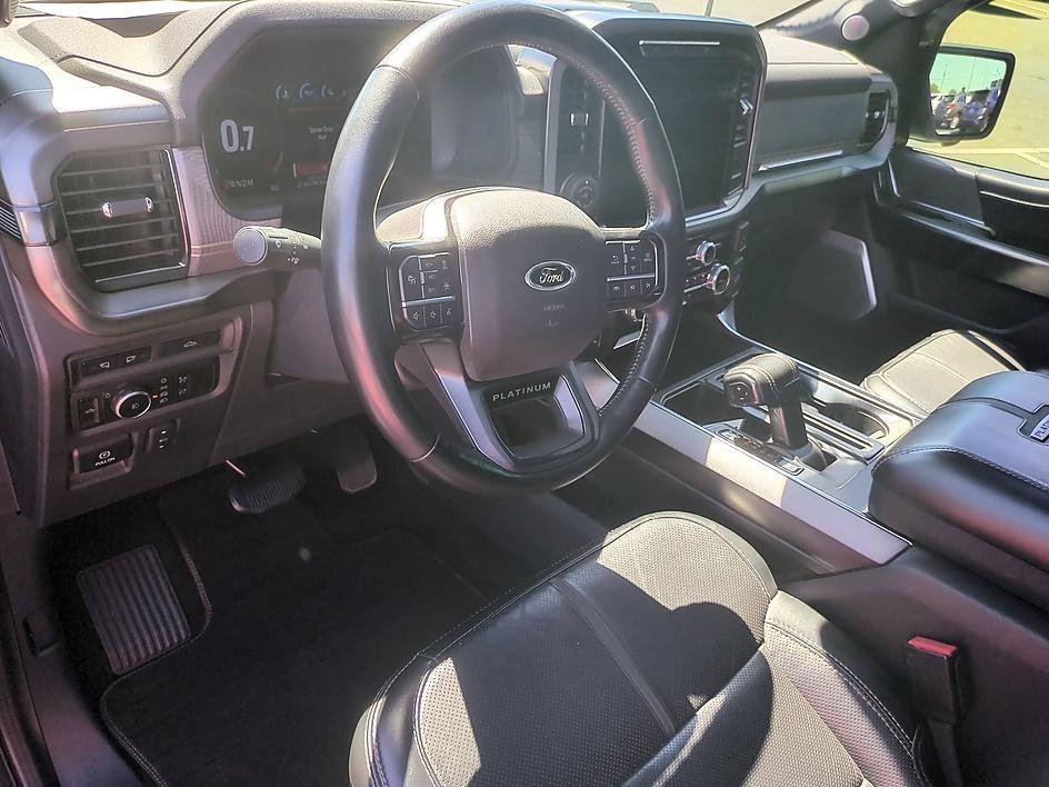 Used 2023 Gray Metallic Ford Platinum image 16